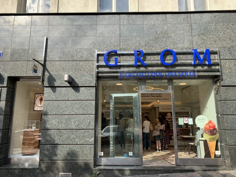 Grom ice cream on Wenceslas Square Grom ice cream on Wenceslas Square